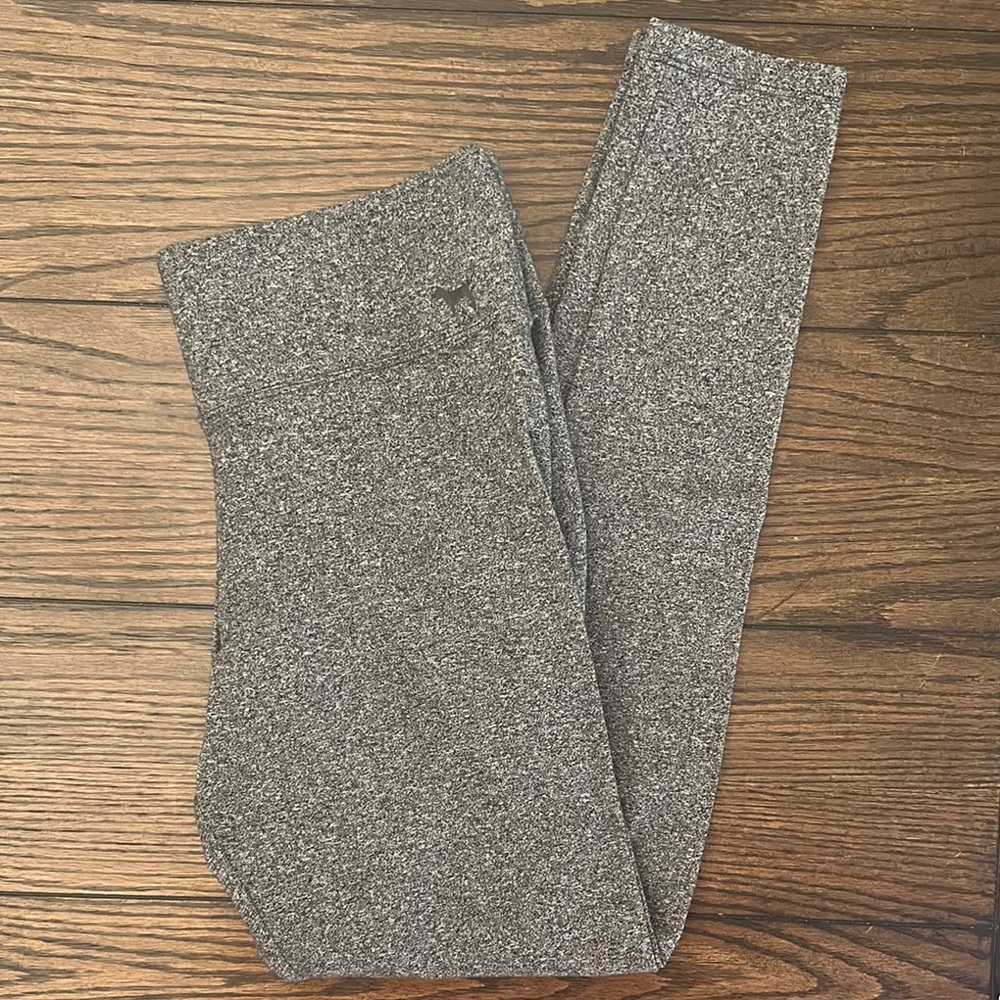 PINK Victoria's Secret Gray Heathered Leggings